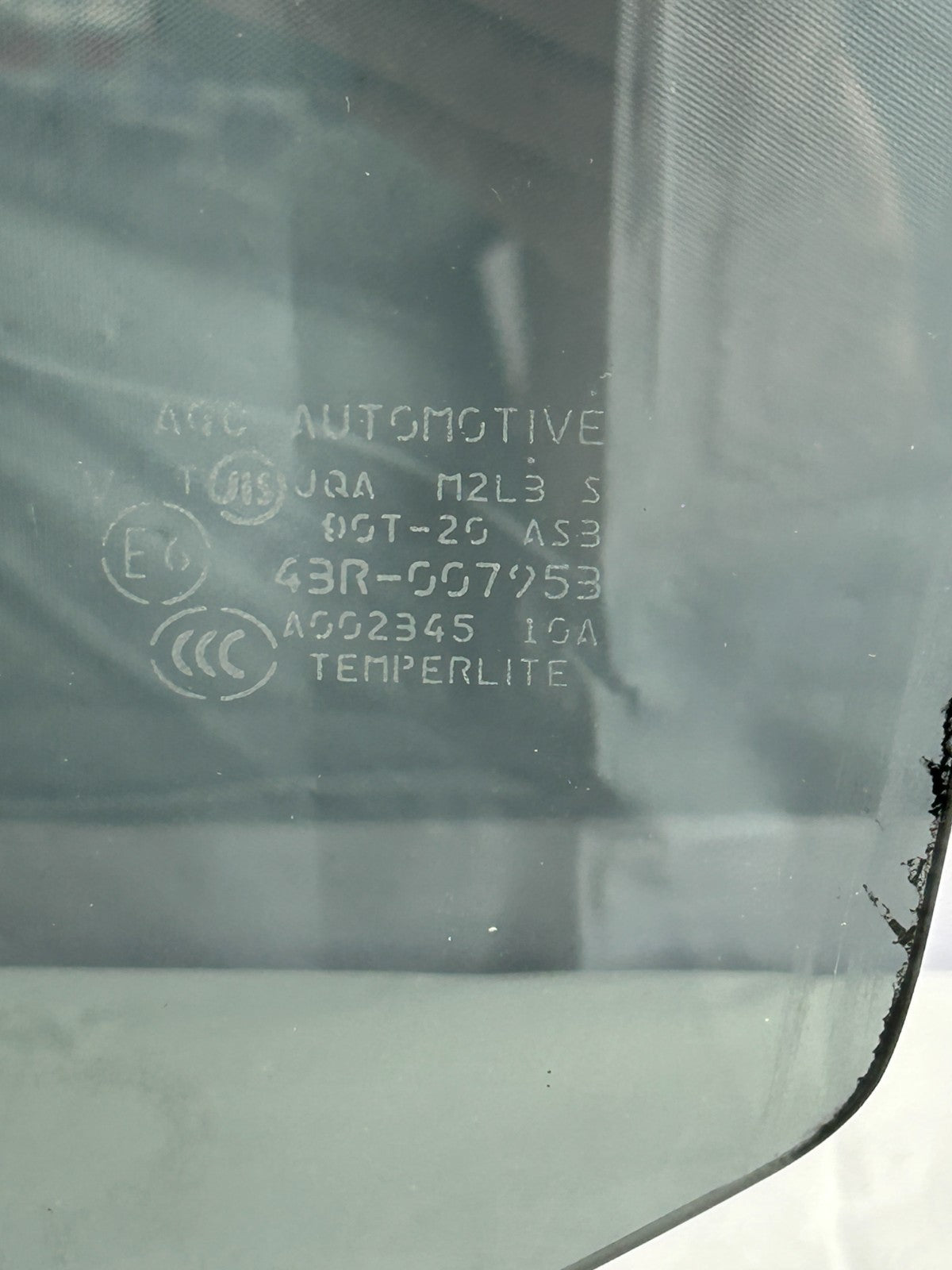 2007-2013 Mitsubishi Outlander Rear Left Door Window Glass Tinted OEM 5736A795