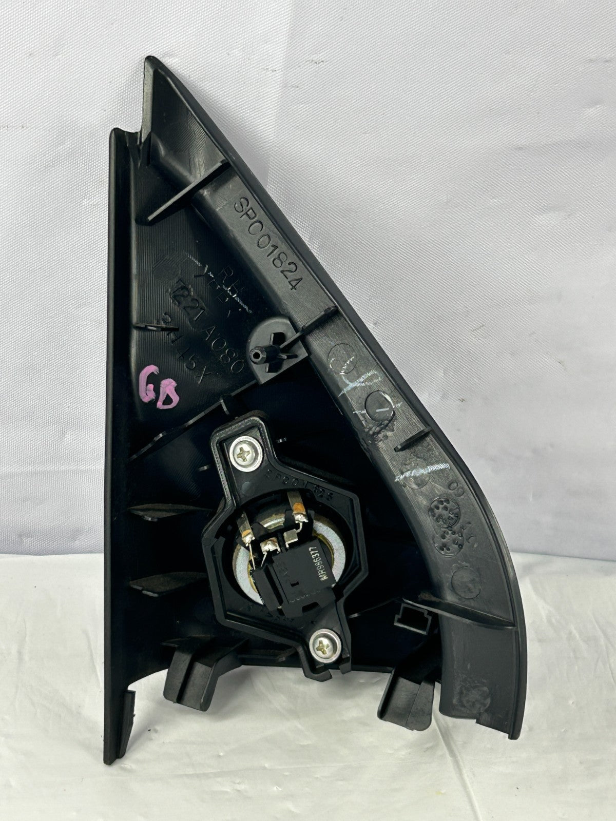 2007-2013 Mitsubishi Outlander Right Tweeter Speaker & Trim Black OEM 7221A804