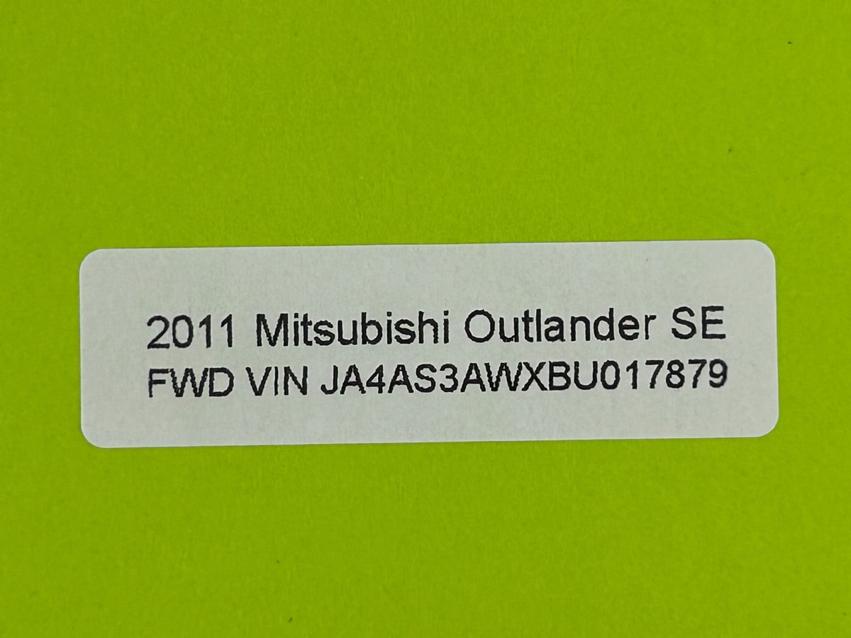 2011-2013 Mitsubishi Outlander Left Dash Outer AC Air Vent Grille OEM 8030A024ZZ