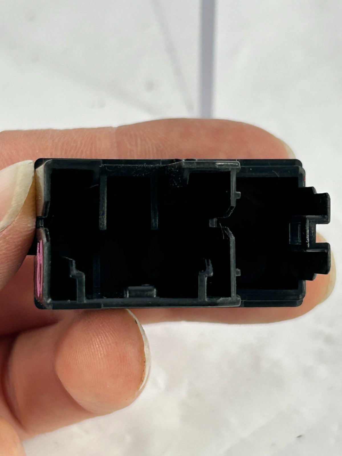 2007-2013 Mitsubishi Outlander Dash Switch Hole Filler Blank Cover OEM 8050A018