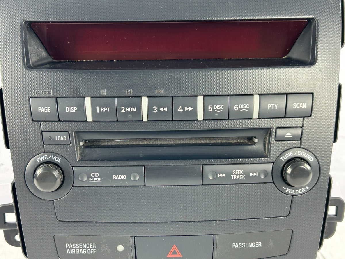 11-13 Mitsubishi Outlander CD Player AM/FM Radio Stereo Head Unit OEM 8002B233XA