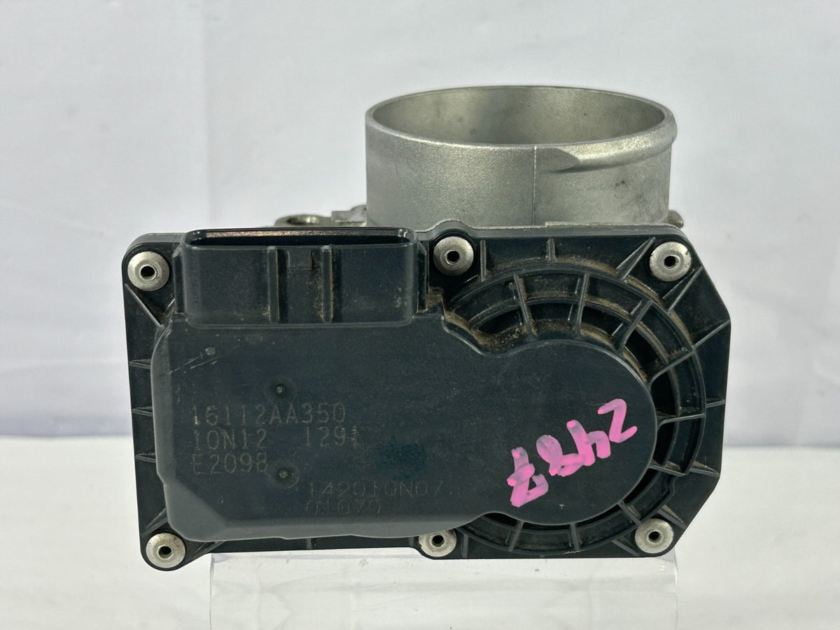 2010-2012 Subaru Outback Engine Throttle Body Valve Assembly OEM 16112AA350