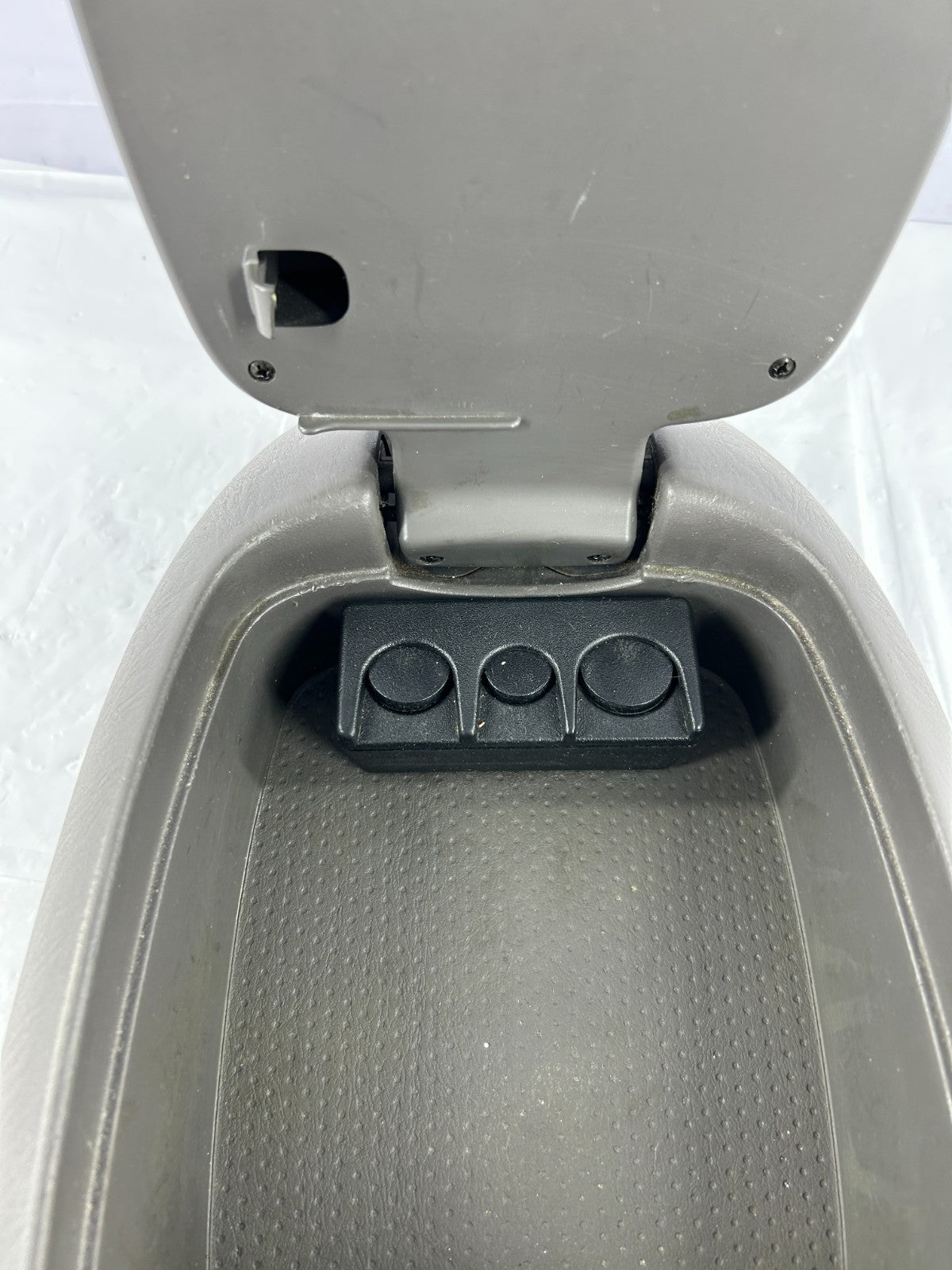 2001-2007 Toyota Sequoia Center Console Lid Armrest Gray OEM 58905-0C020-B0