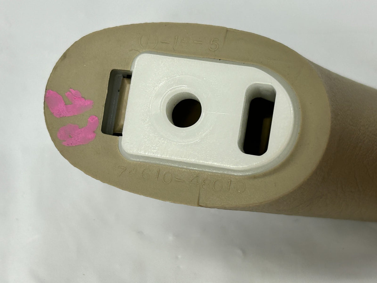 99-03 Lexus RX300 Front Right Roof Pull Grab Assist Handle Beige OEM 74610-48010