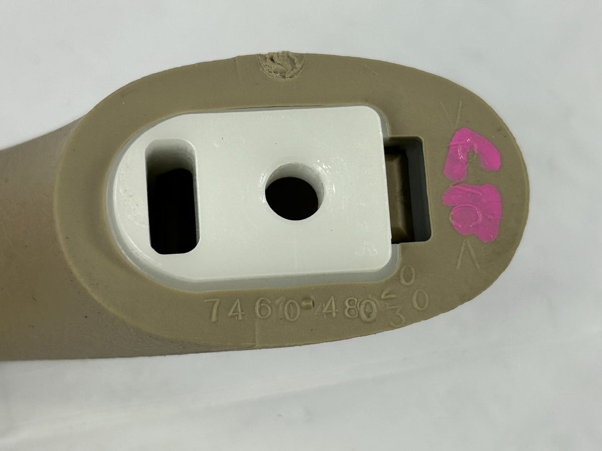 99-03 Lexus RX300 Front Right Roof Pull Grab Assist Handle Beige OEM 74610-48010