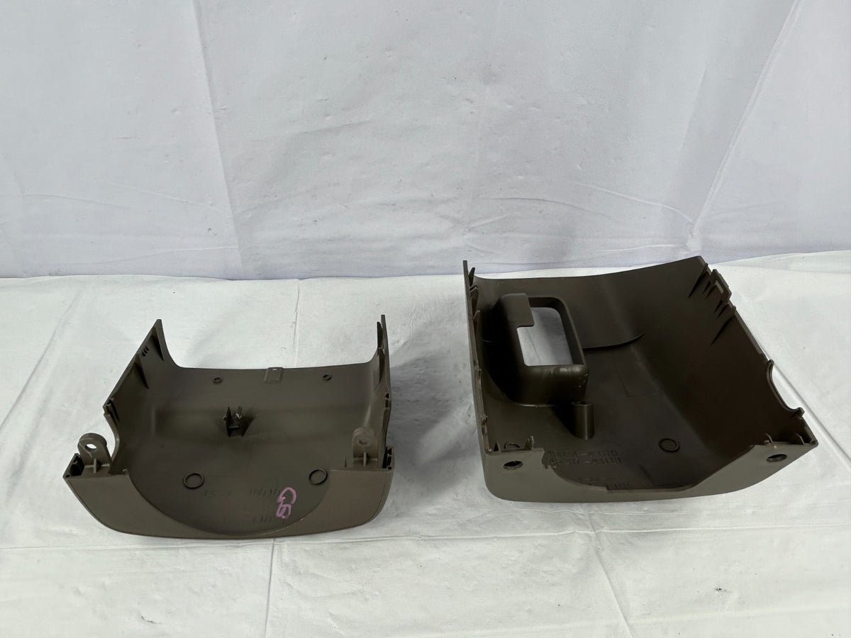 1999-2003 Lexus RX300 Steering Column Cover Upper & Lower Brown OEM 45286-48010