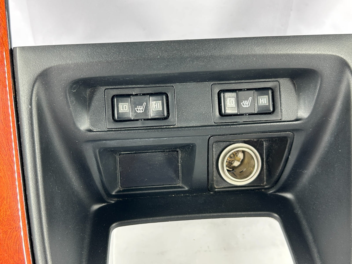 99-03 Lexus RX300 Center Console Shifter Trim Bezel Wood Grain OEM 55413-48022