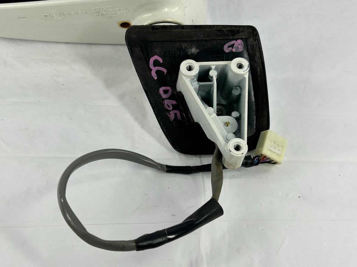 2000-2003 Lexus RX300 Left Driver Door Rear View Mirror White OEM 87940-48070