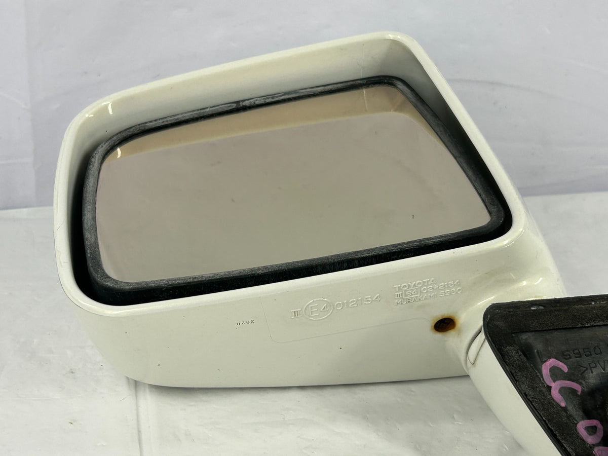 2000-2003 Lexus RX300 Left Driver Door Rear View Mirror White OEM 87940-48070