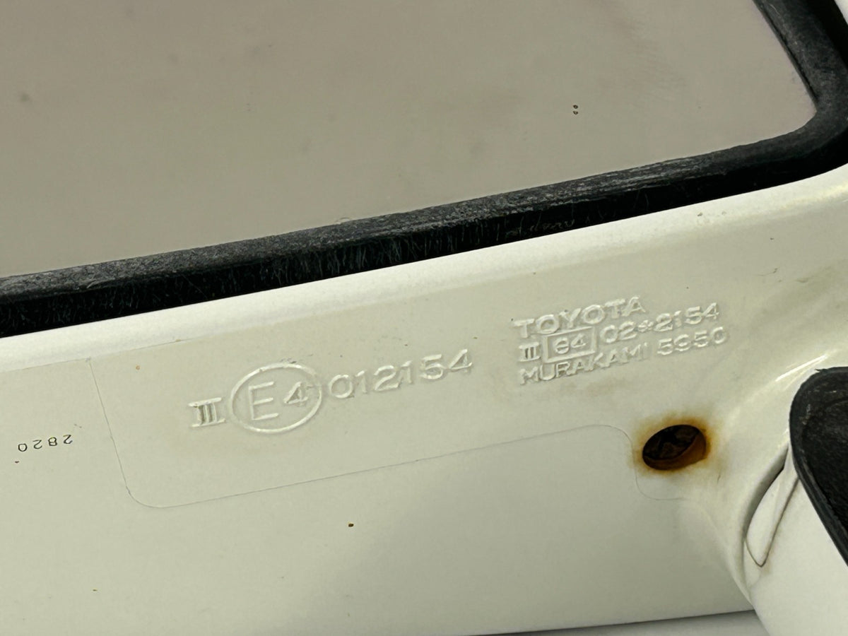 2000-2003 Lexus RX300 Left Driver Door Rear View Mirror White OEM 87940-48070