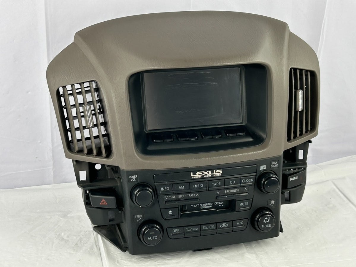 1999-2003 Lexus RX300 Dash Info Display Screen Climate Control OEM 86110-48030