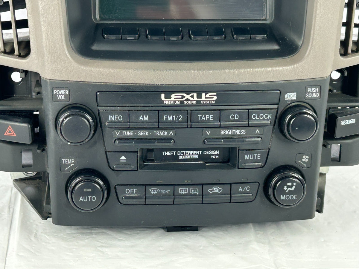 1999-2003 Lexus RX300 Dash Info Display Screen Climate Control OEM 86110-48030