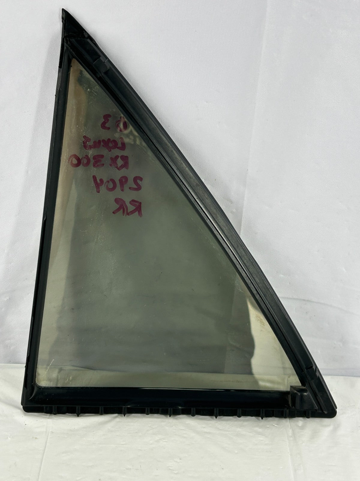 2000-2003 Lexus RX300 Rear Right Door Quarter Window Vent Glass OEM 68123-48040