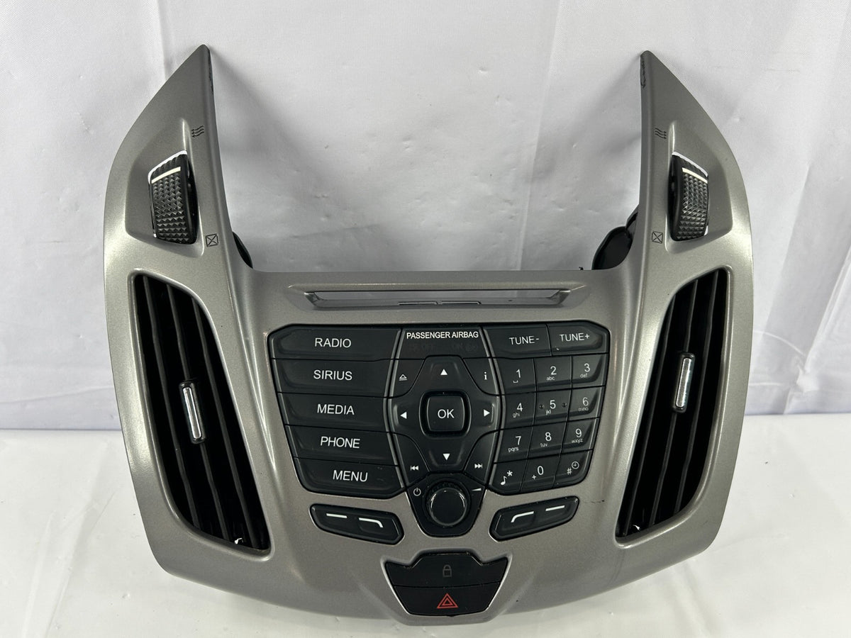 14-18 Ford Transit Connect Dash Radio Control Panel Air Vents OE DT1T-18K811-DG