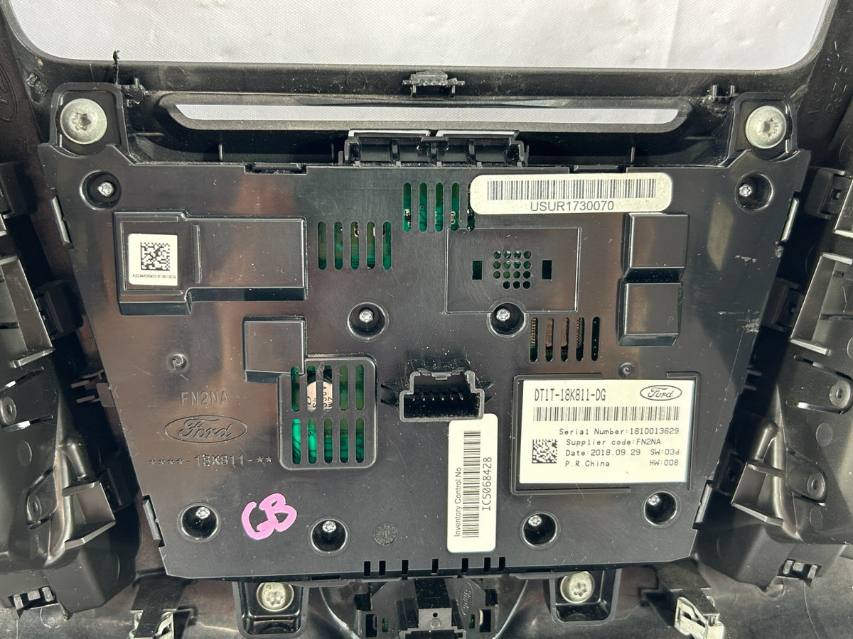 14-18 Ford Transit Connect Dash Radio Control Panel Air Vents OE DT1T-18K811-DG