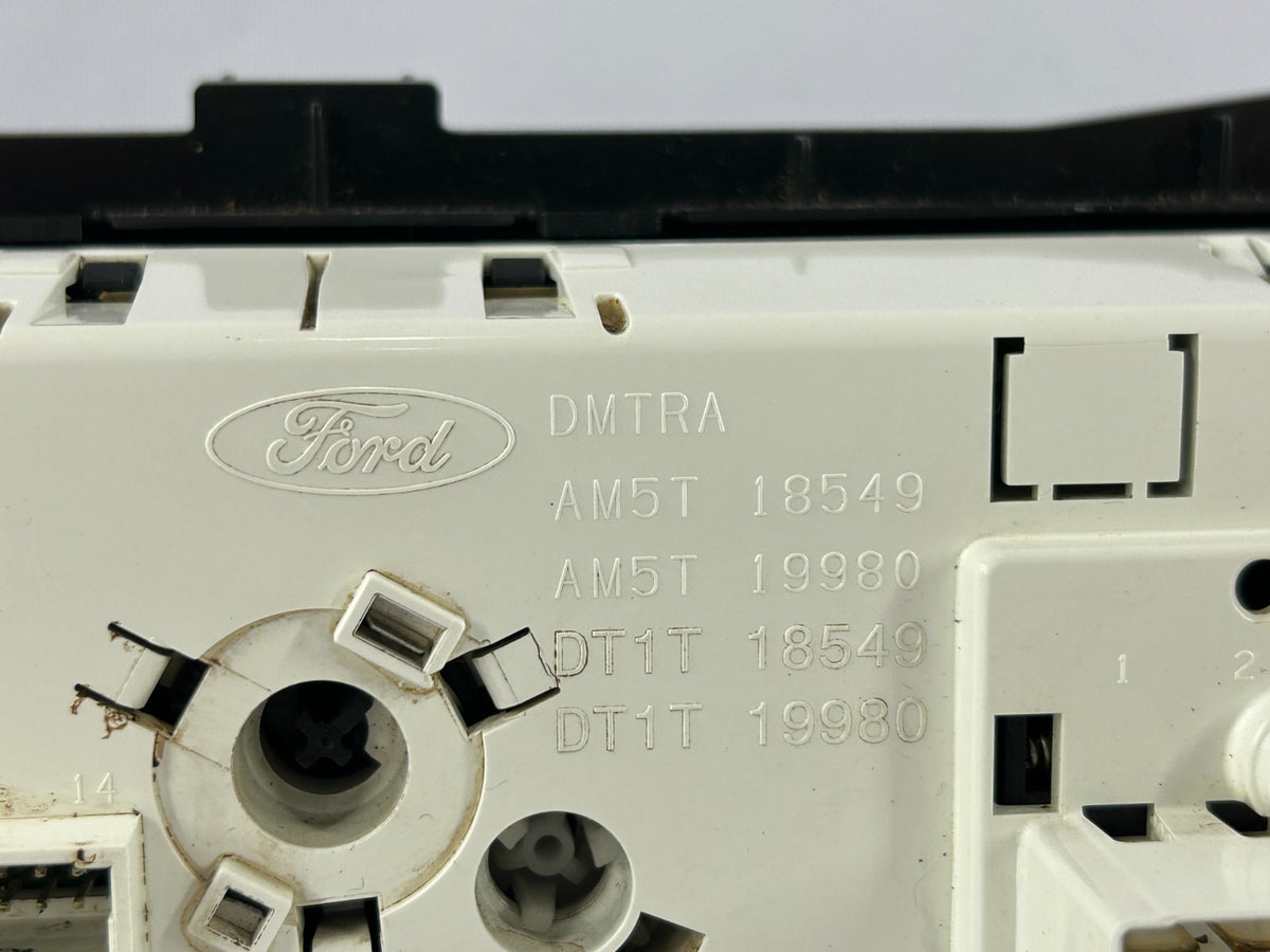 14-15 Ford Transit Connect Temperature Climate AC Control Panel OEM DT1Z-18D422