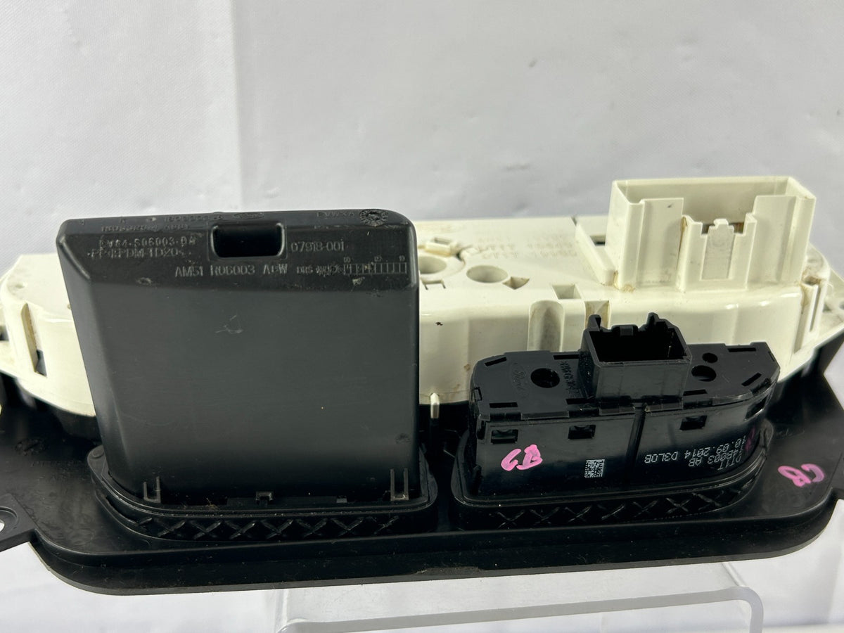 14-15 Ford Transit Connect Temperature Climate AC Control Panel OEM DT1Z-18D422