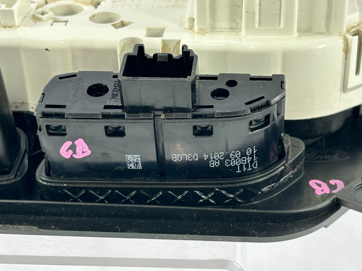 14-15 Ford Transit Connect Temperature Climate AC Control Panel OEM DT1Z-18D422