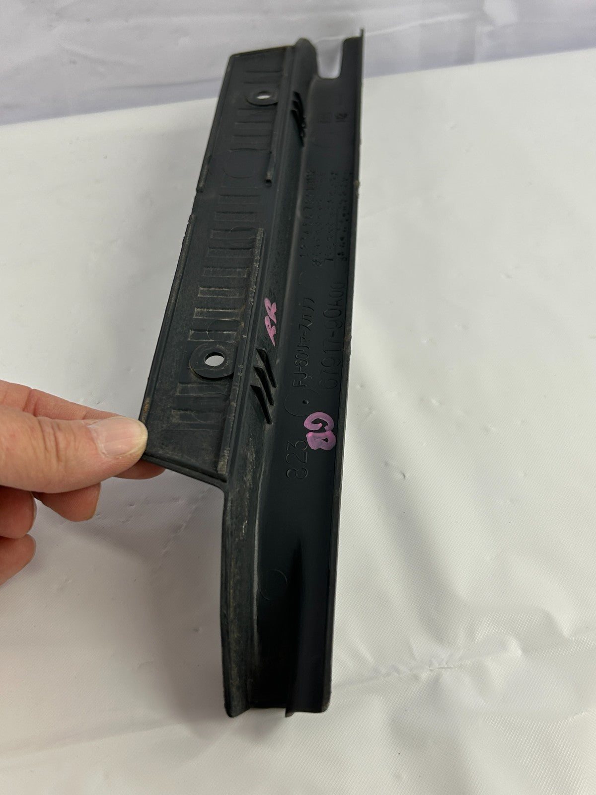 1981-1990 Toyota Land Cruiser Rear Right Door Scuff Plate Trim OEM 67917-90A00