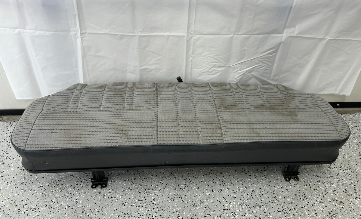 1989 Toyota Land Cruiser FJ62 Rear Seat Bottom Cushion Gray OEM 71075-90A18-03