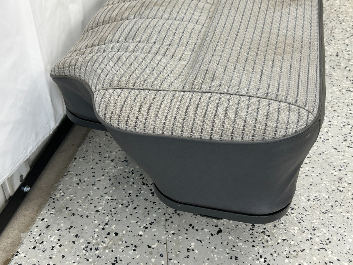 1989 Toyota Land Cruiser FJ62 Rear Seat Bottom Cushion Gray OEM 71075-90A18-03