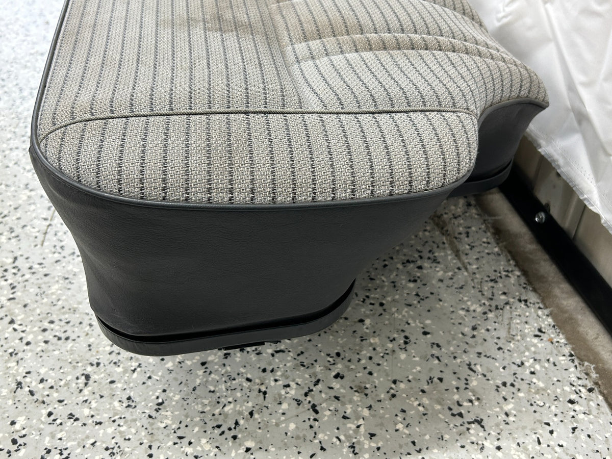 1989 Toyota Land Cruiser FJ62 Rear Seat Bottom Cushion Gray OEM 71075-90A18-03