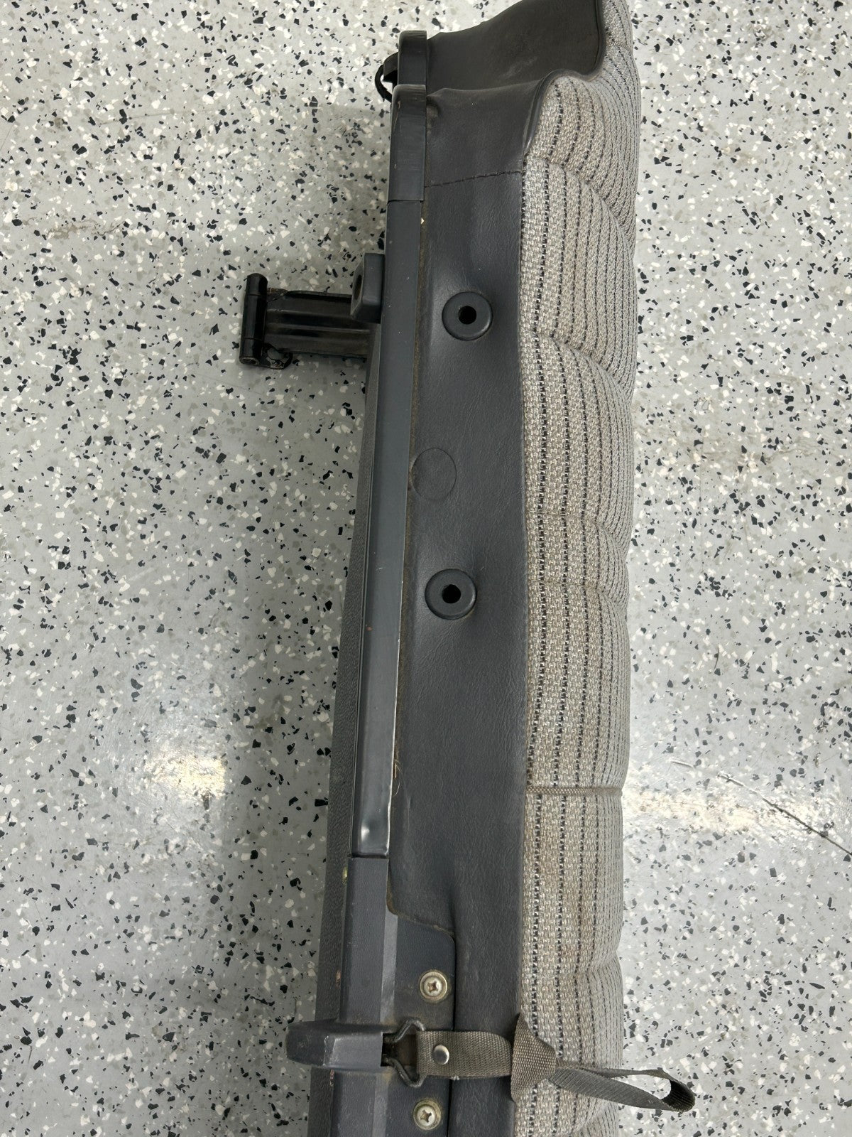 1989 Toyota Land Cruiser FJ62 Rear Seat Bottom Cushion Gray OEM 71075-90A18-03