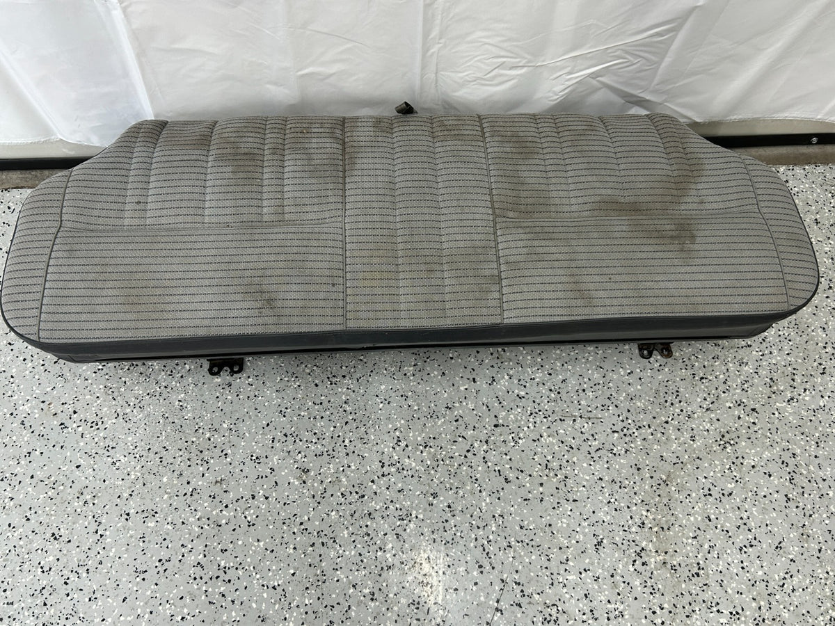 1989 Toyota Land Cruiser FJ62 Rear Seat Bottom Cushion Gray OEM 71075-90A18-03