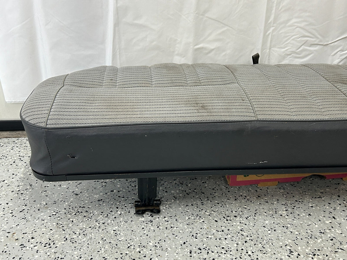 1989 Toyota Land Cruiser FJ62 Rear Seat Bottom Cushion Gray OEM 71075-90A18-03