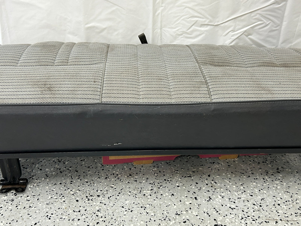 1989 Toyota Land Cruiser FJ62 Rear Seat Bottom Cushion Gray OEM 71075-90A18-03