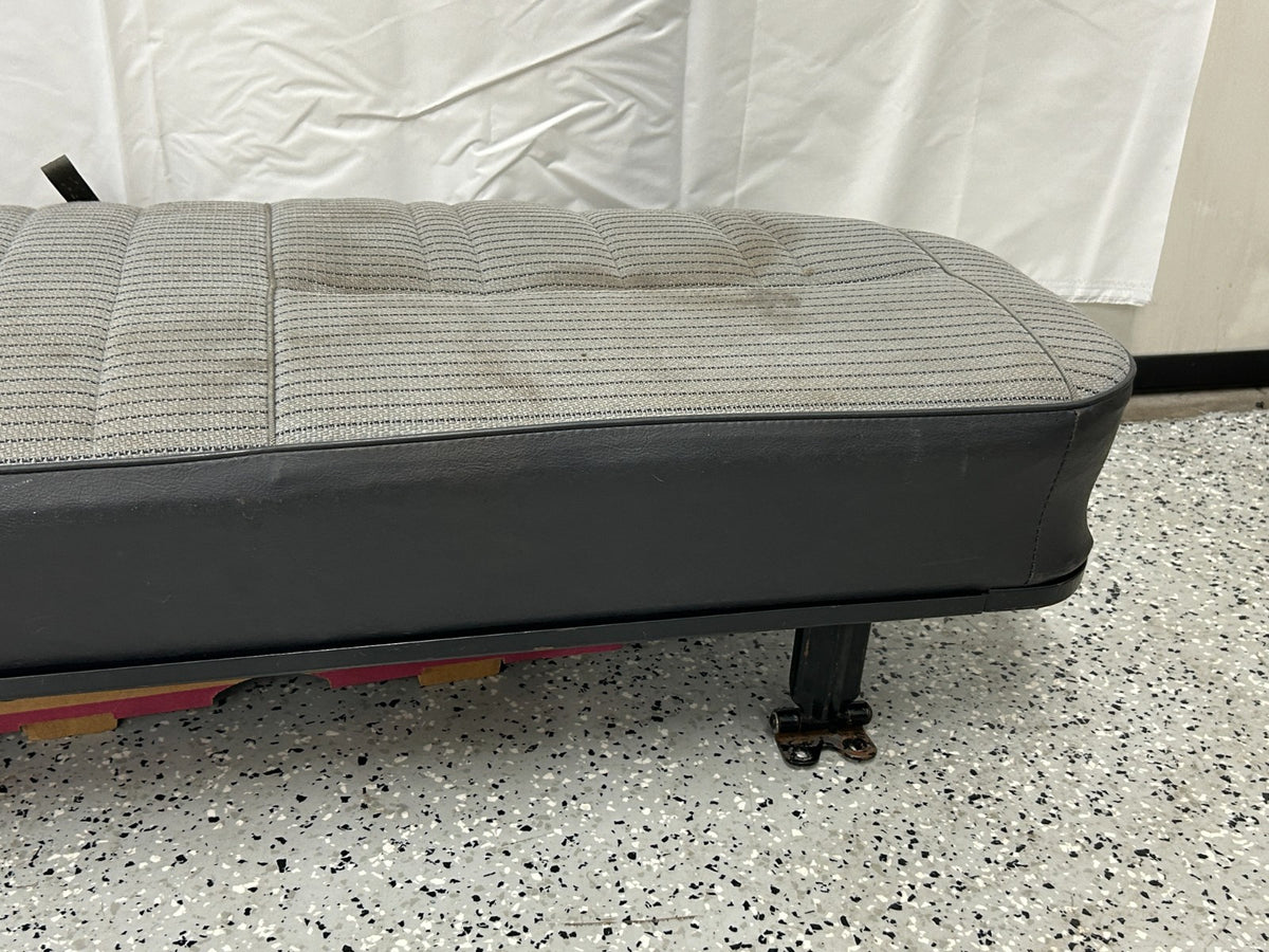1989 Toyota Land Cruiser FJ62 Rear Seat Bottom Cushion Gray OEM 71075-90A18-03