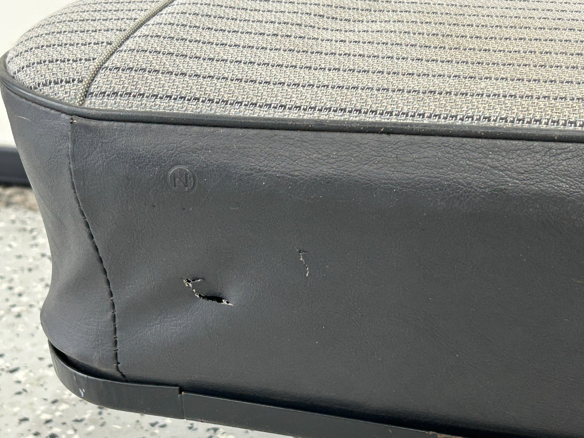 1989 Toyota Land Cruiser FJ62 Rear Seat Bottom Cushion Gray OEM 71075-90A18-03