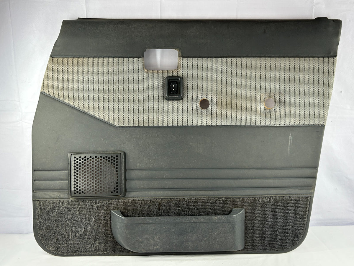 1988-1990 Toyota Land Cruiser Front Right Door Panel Gray OEM 67610-90G49-03