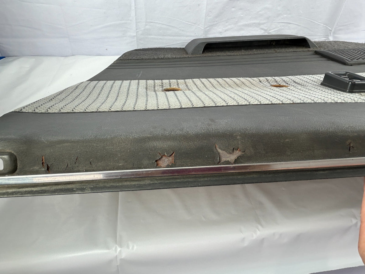 1988-1990 Toyota Land Cruiser Front Right Door Panel Gray OEM 67610-90G49-03