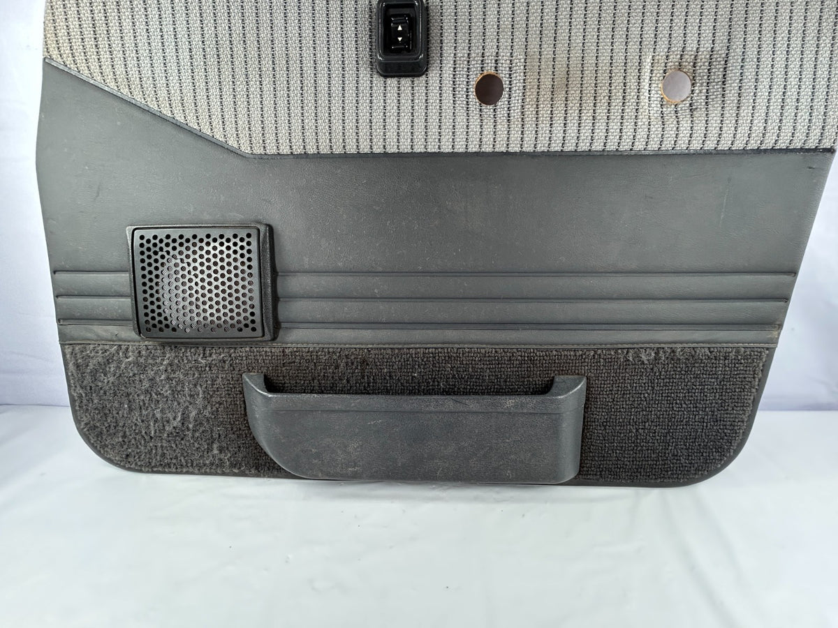1988-1990 Toyota Land Cruiser Front Right Door Panel Gray OEM 67610-90G49-03