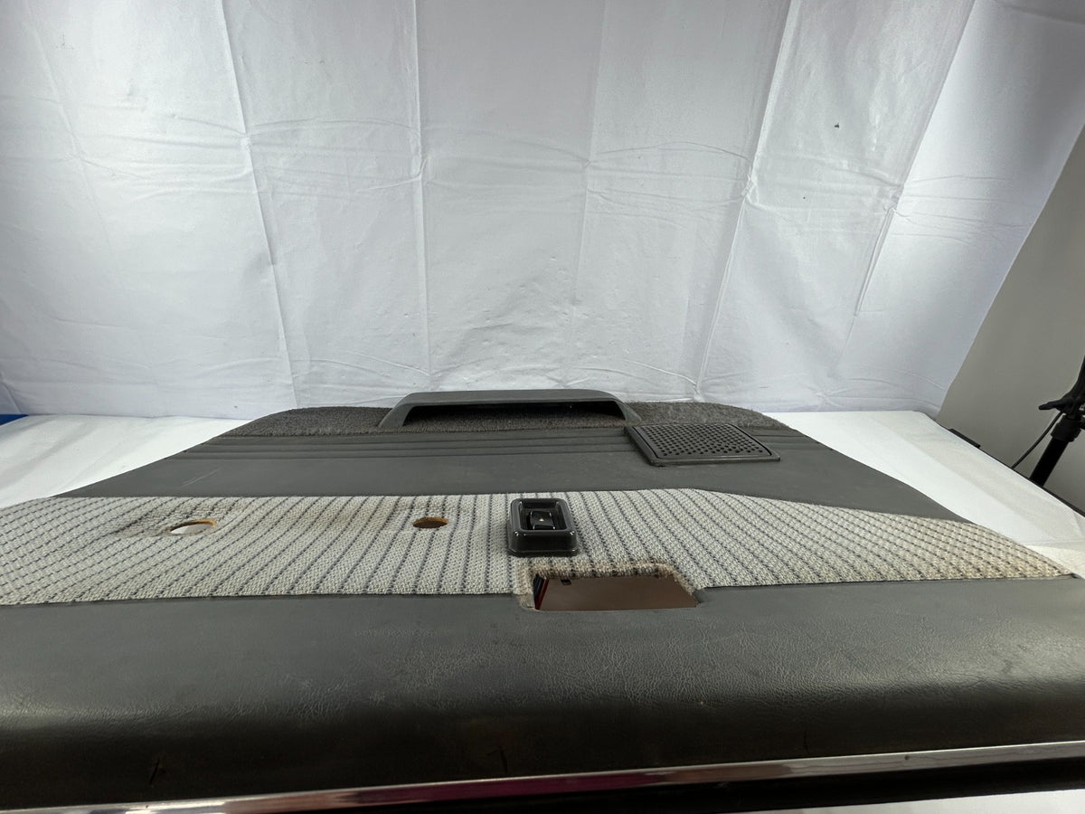 1988-1990 Toyota Land Cruiser Front Right Door Panel Gray OEM 67610-90G49-03