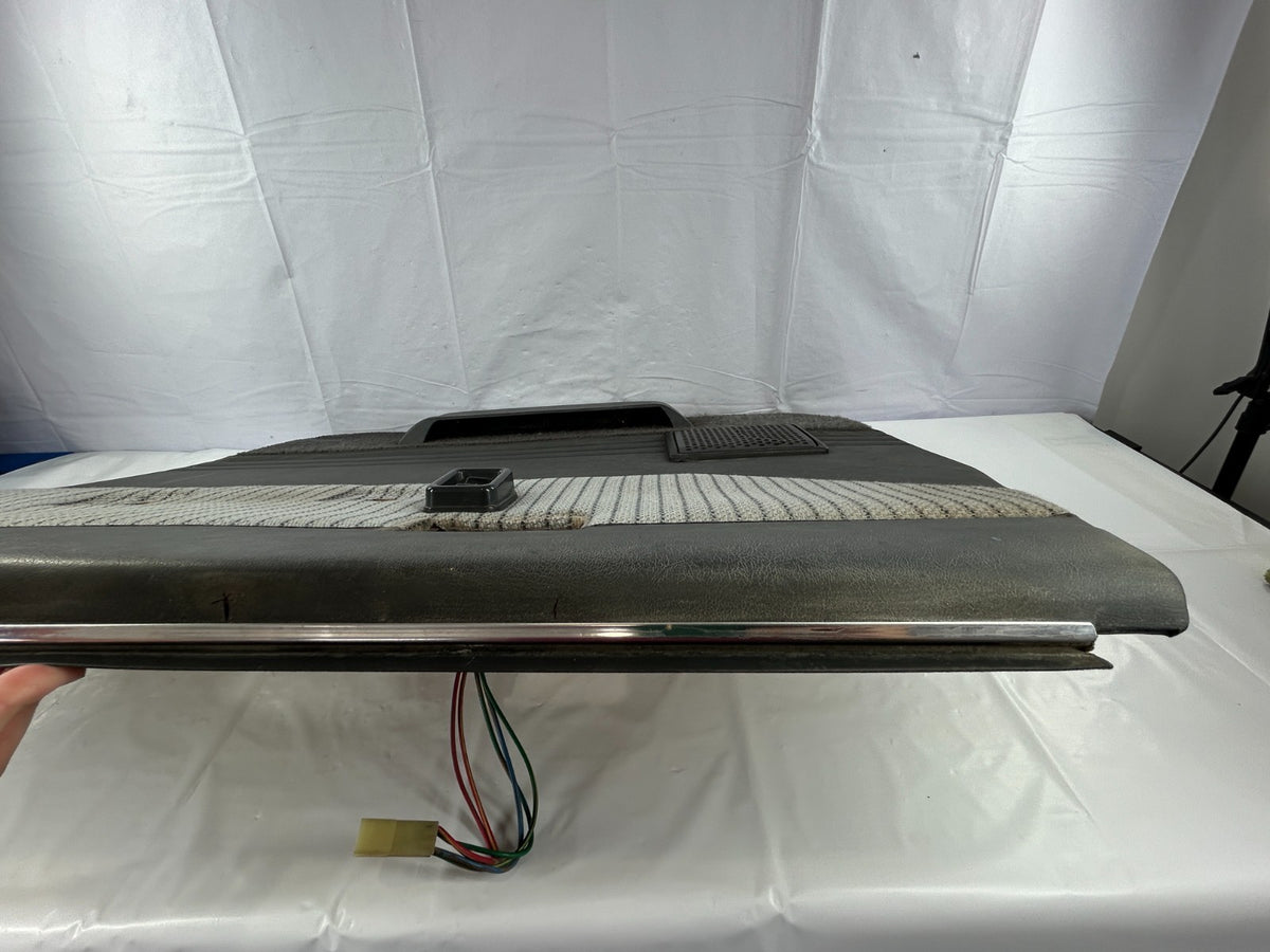1988-1990 Toyota Land Cruiser Front Right Door Panel Gray OEM 67610-90G49-03