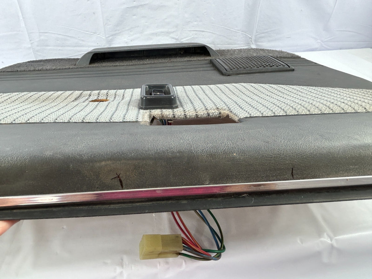 1988-1990 Toyota Land Cruiser Front Right Door Panel Gray OEM 67610-90G49-03