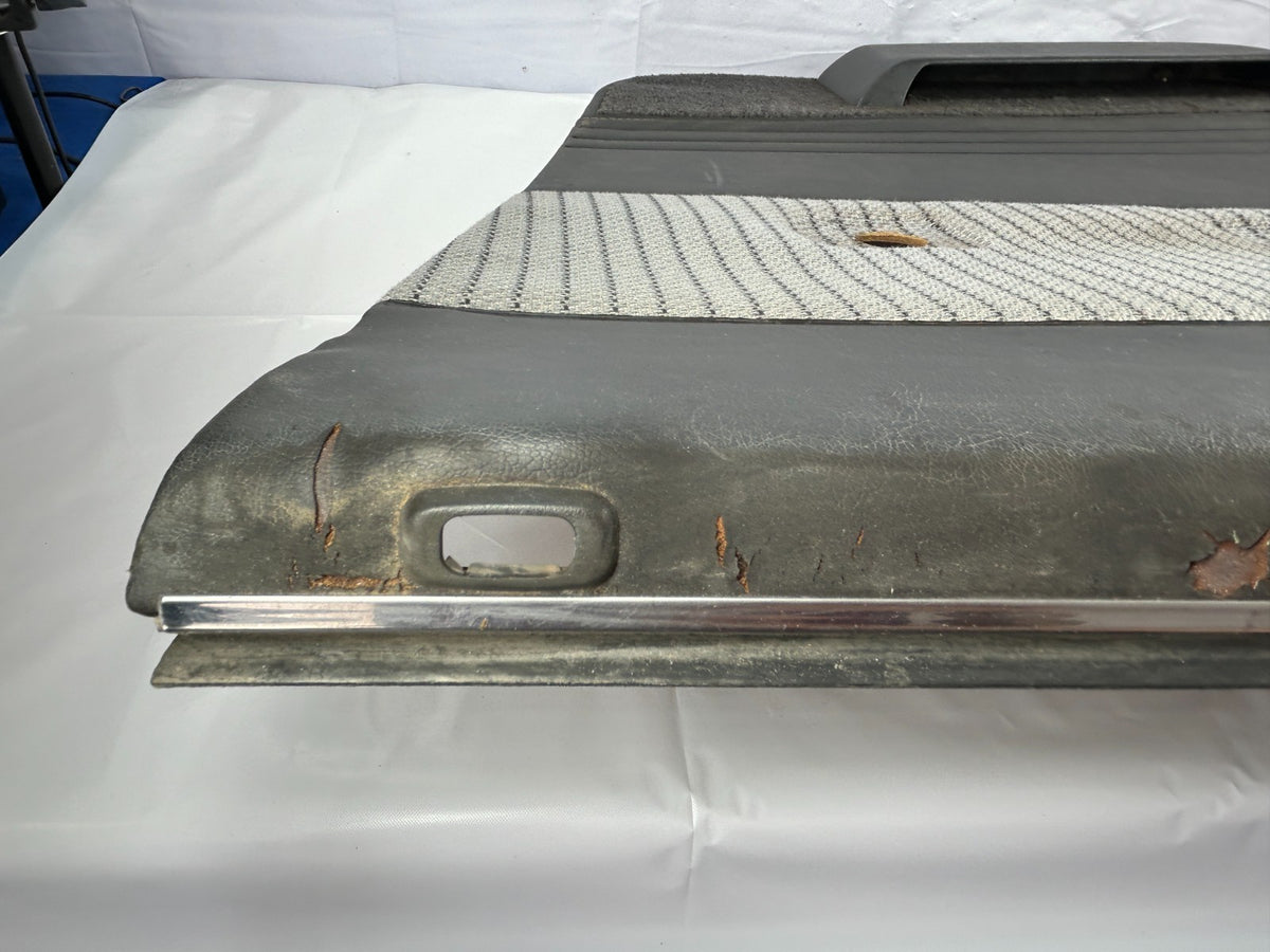 1988-1990 Toyota Land Cruiser Front Right Door Panel Gray OEM 67610-90G49-03