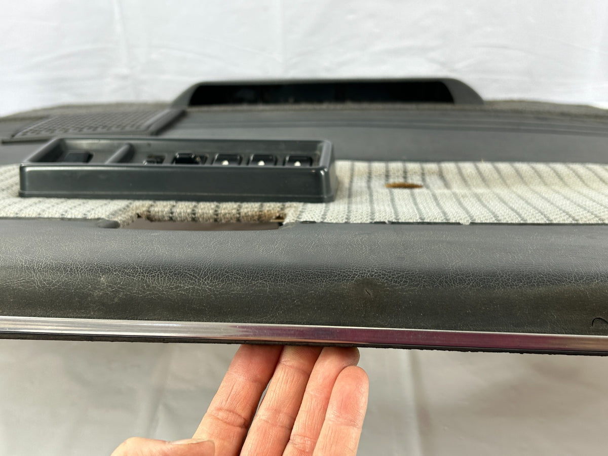 1988-1990 Toyota Land Cruiser Front Left Door Panel Card Gray OEM 67620-90G07-03