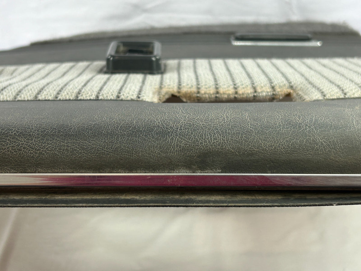 1988-1990 Toyota Land Cruiser FJ62 Rear Right Side Door Panel Card Gray OEM