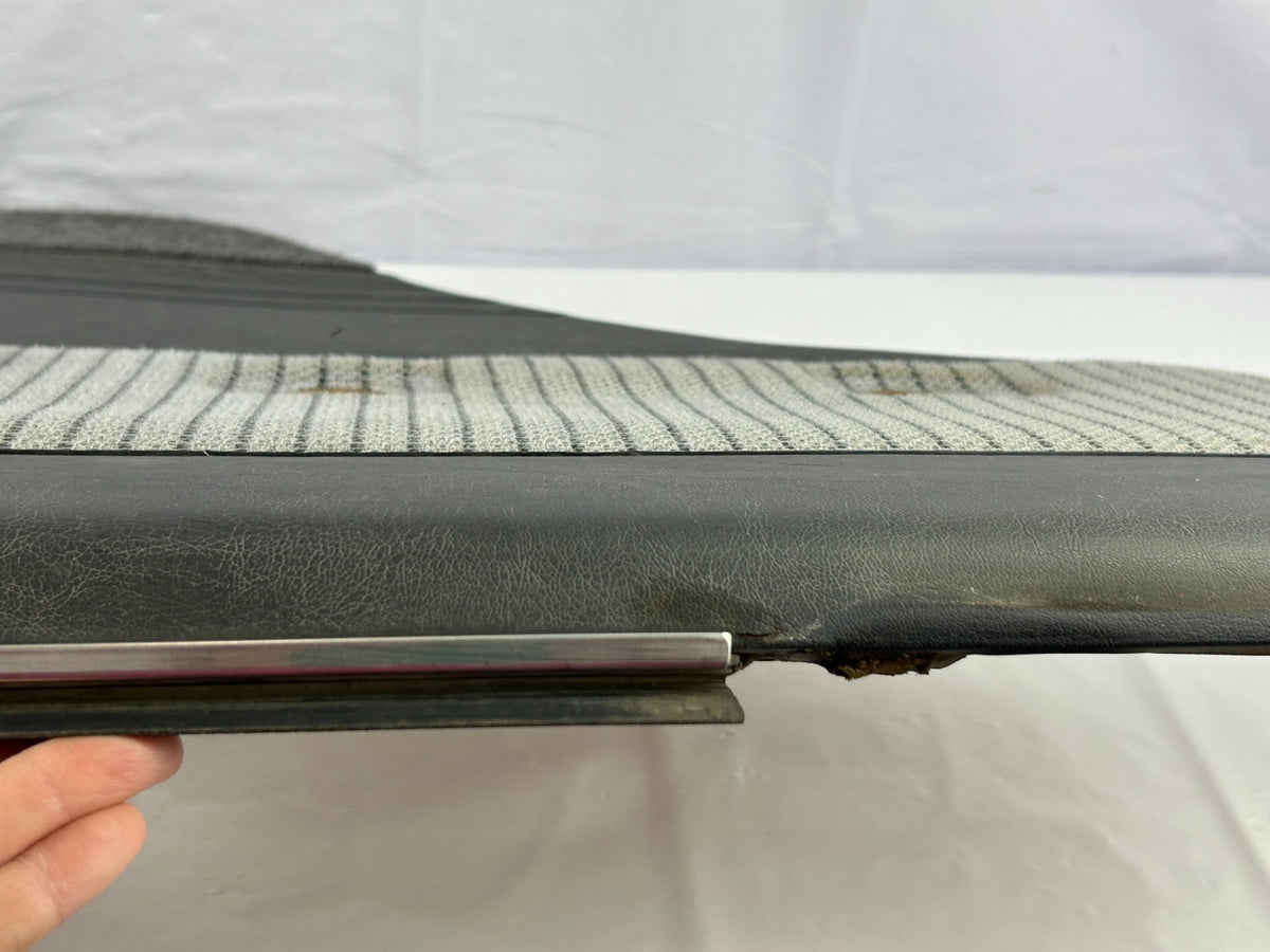 1988-1990 Toyota Land Cruiser FJ62 Rear Left Side Door Panel Card Gray OEM