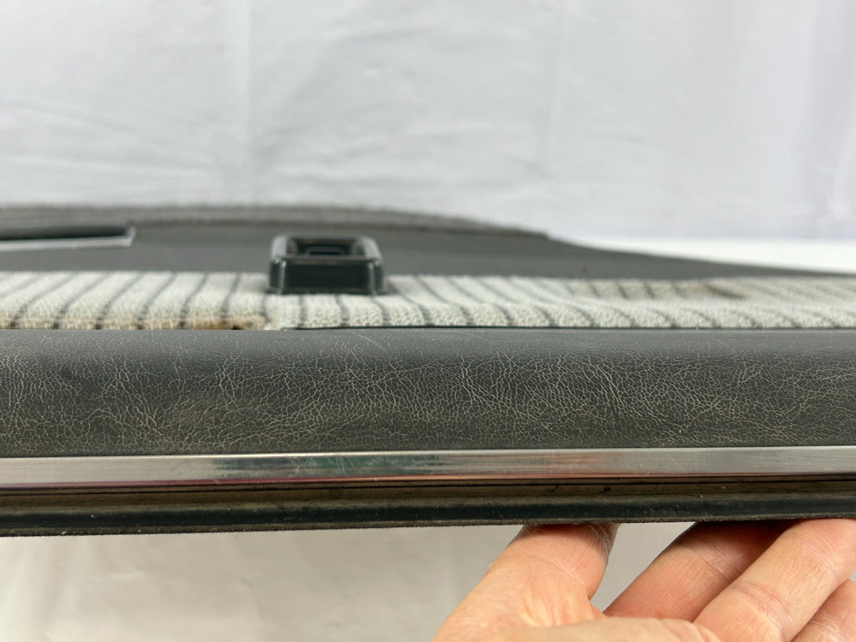 1988-1990 Toyota Land Cruiser FJ62 Rear Left Side Door Panel Card Gray OEM