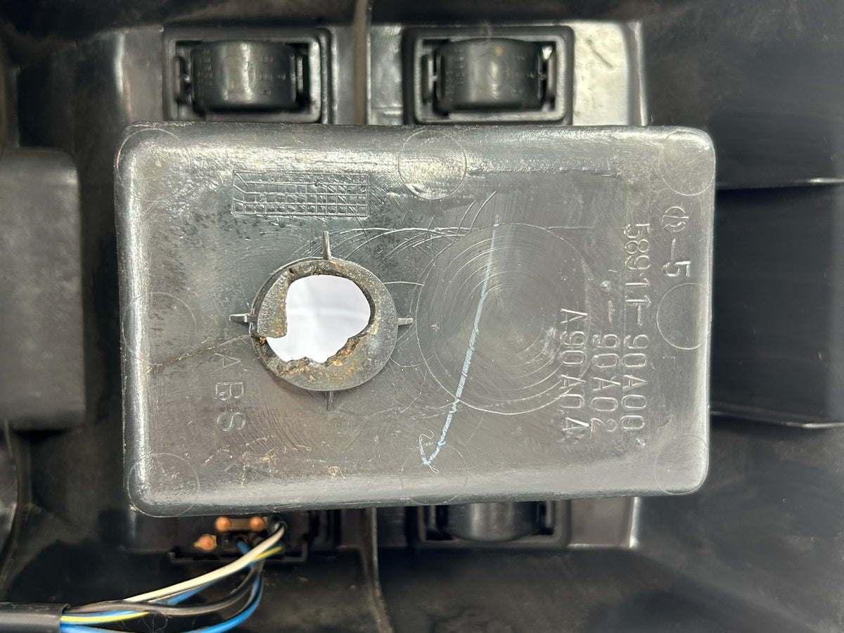 86-90 Toyota Land Cruiser Center Console Box W/ Heater Switch OEM 58911-90A02-03