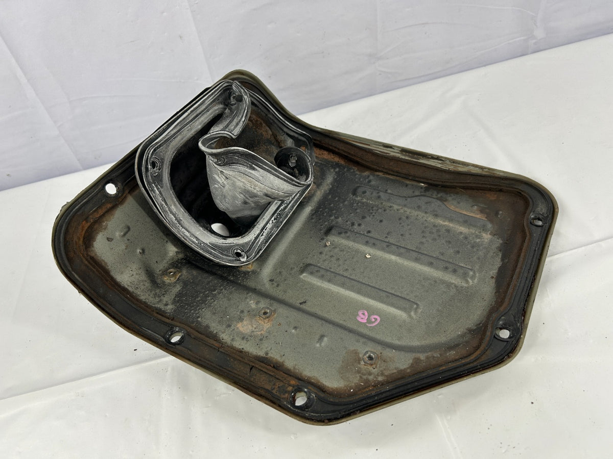 1988-1990 Toyota Land Cruiser Transfer Case Shift Lever Floor Boot Plate OEM