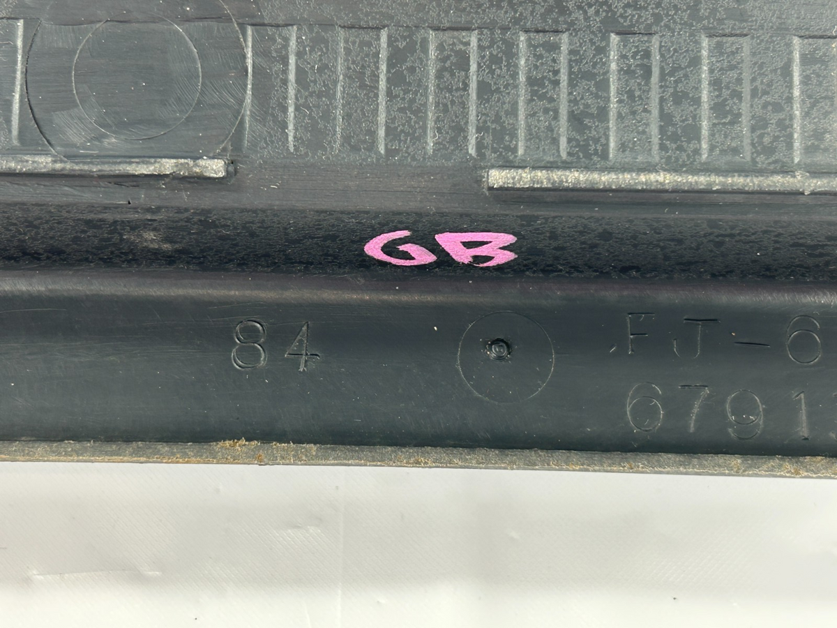 1981-1990 Toyota Land Cruiser Front Left Door Scuff Plate OEM 67913-90A00-03