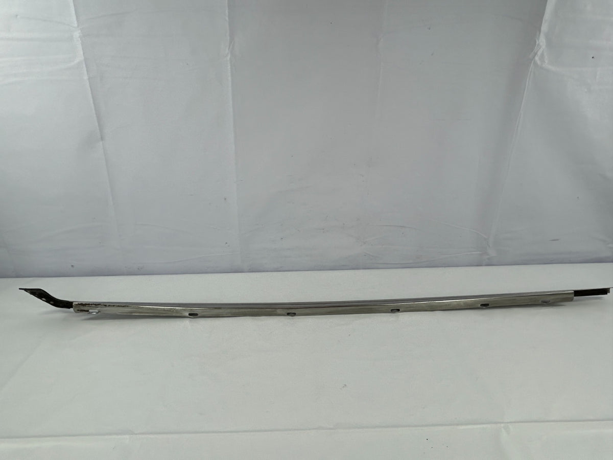 1989 Toyota Land Cruiser FJ62 Front Right Side Window Chrome Molding Trim OEM