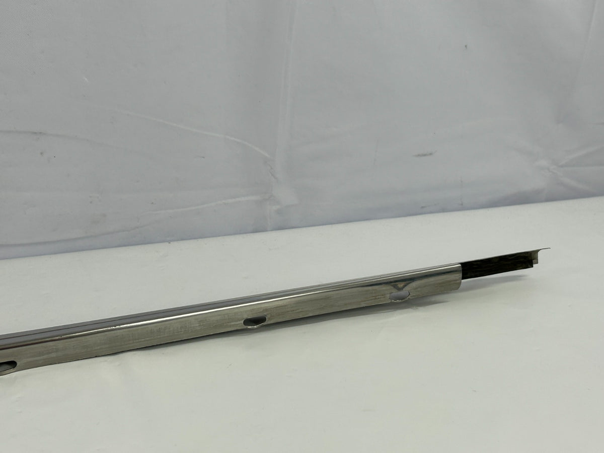 1989 Toyota Land Cruiser FJ62 Front Right Side Window Chrome Molding Trim OEM
