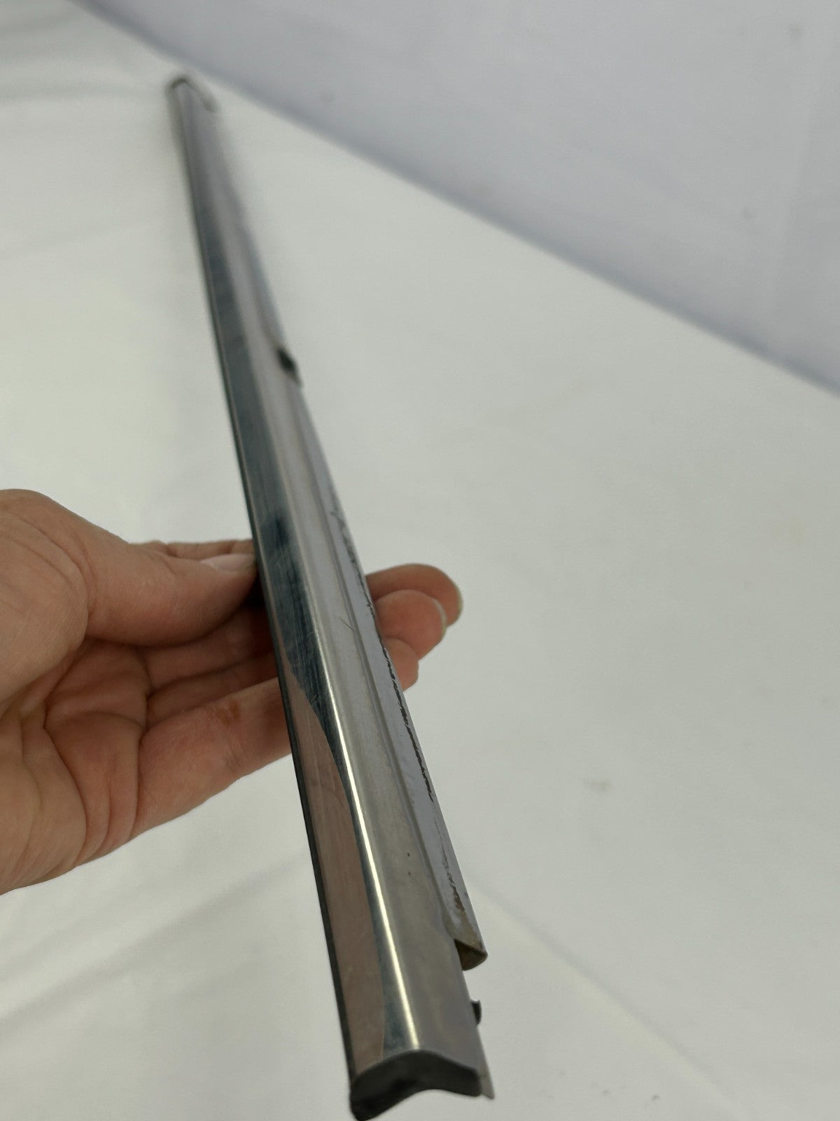 1989 Toyota Land Cruiser FJ60 FJ62 Rear Left Window Chrome Molding Trim OEM