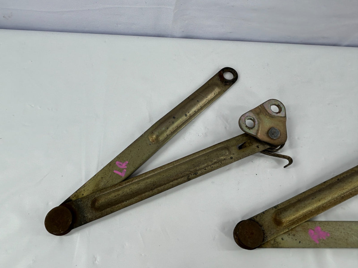 84-90 Toyota Land Cruiser Rear Tailgate Stay Support Arms Pair OEM 65707-90A00